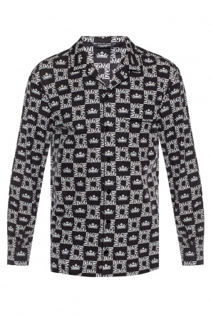 Koszula ze wzorem z logo, zdjęcie 1 Koszula ze wzorem z logo od Dolce & Gabbana